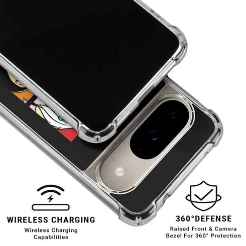 Disney Villains Characters Feels Good To Be Bad Google Pixel 10 Clear Case